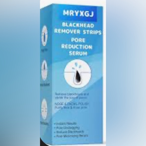 Blackhead Remover Strips and Pore Reduction Serum Set - Picture 1 of 6
